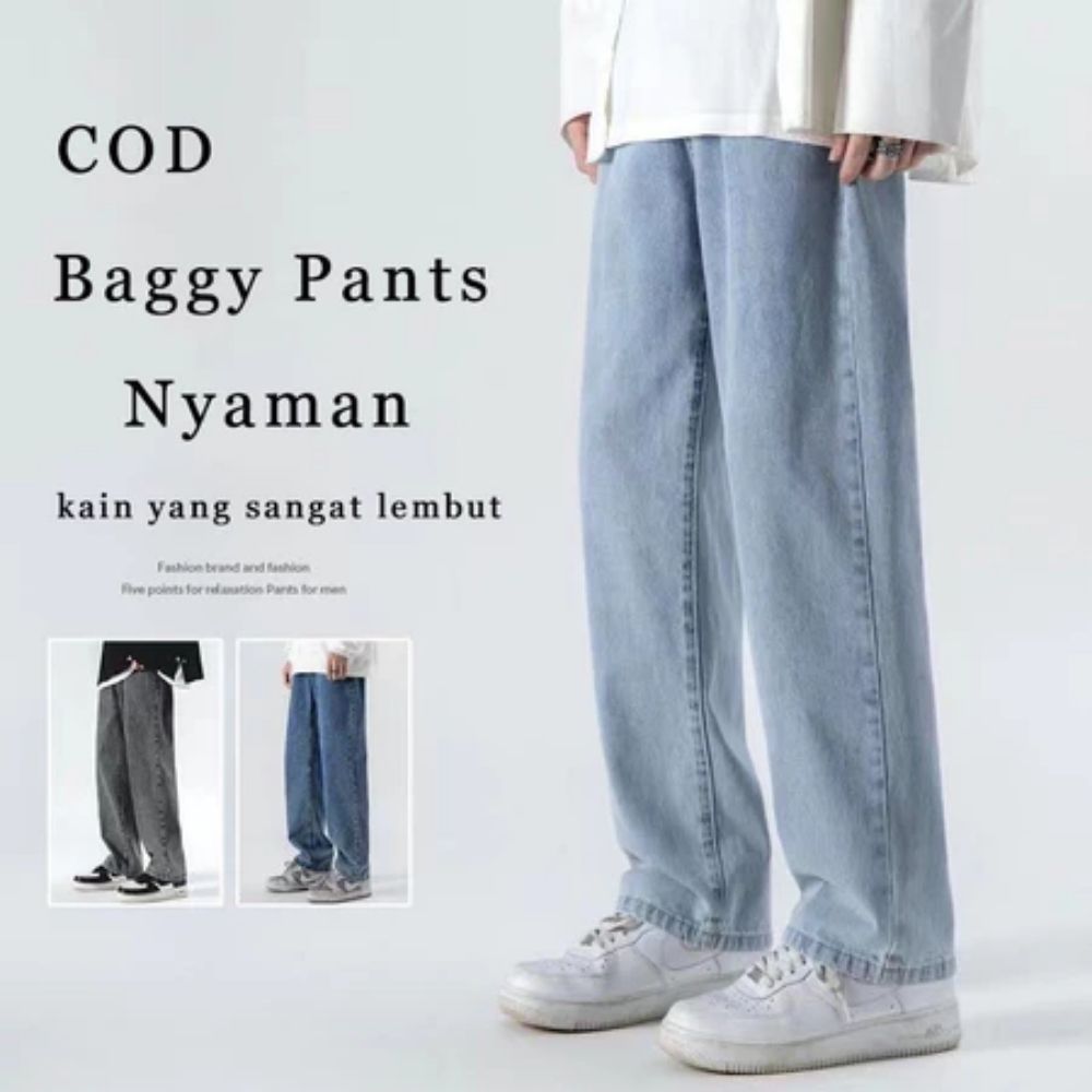 Jeans Pria ROMINSY Korean Style yang Lagi Tren